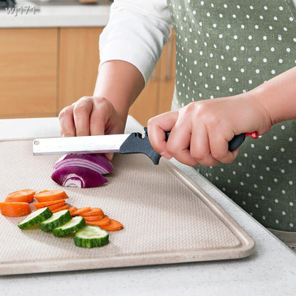 Tijeras de cocina y cuchillo con tabla 2 en 1 convertible